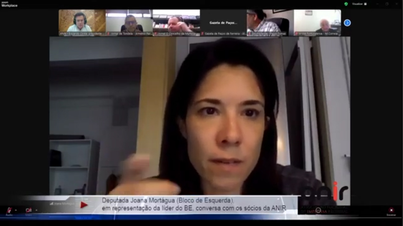 Resumo da conversa que JOANA MORTÁGUA (CHEGA) teve com os sócios da ANIR